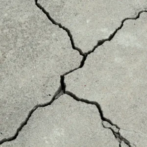 cracked concrete