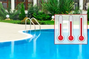 pool water temp rising graphic