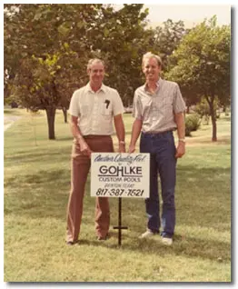 Matt Gohlke and father, Gene Gohlke