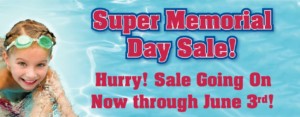 2017 Memorial Day Sale through June 3rd