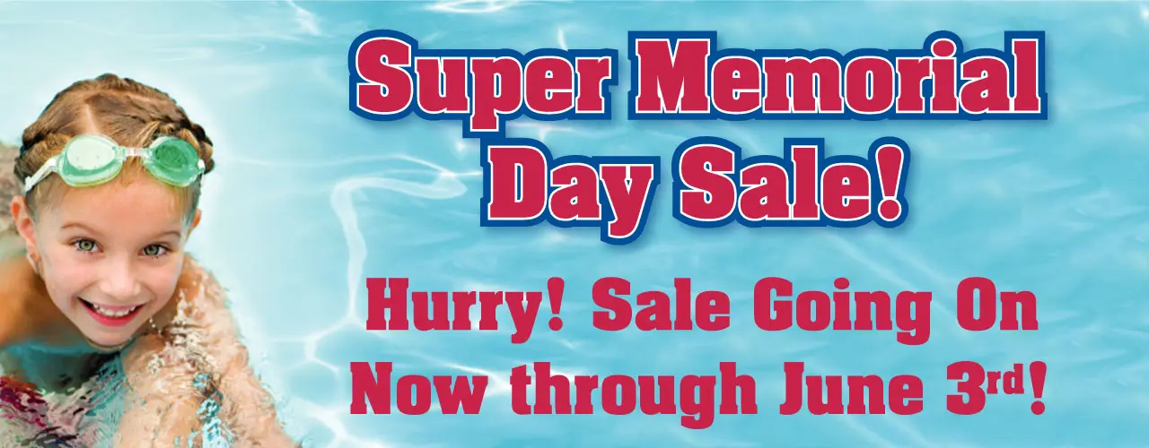 2017 Memorial Day Sale through June 3rd.