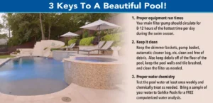 3 Keys to a Beautiful Pool