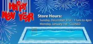 Happy New Year Store Hours: Sunday, December 31st - 11am to 4pm Monday, January 1st - Closed