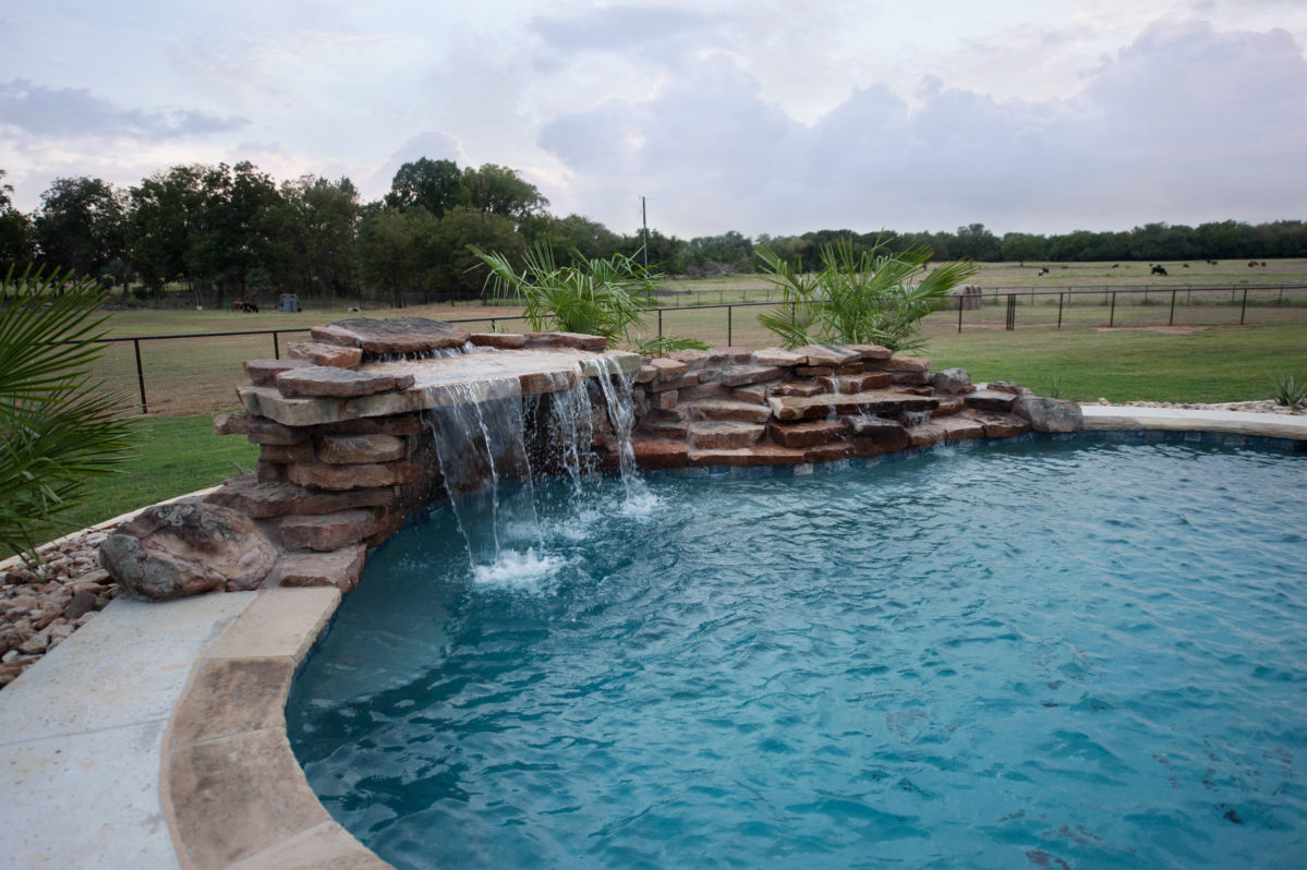 Chisum Project - Residential Concrete Water Features