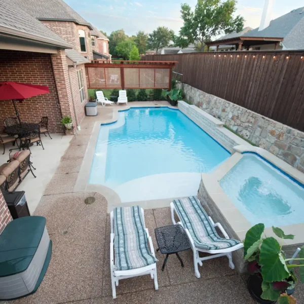 Flower Mound Project - Residential Concrete Geometric Flower Mound Project - Residential Concrete Geometric