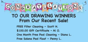 congratulations to our winners