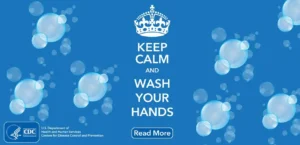 keep calm and wash your hands