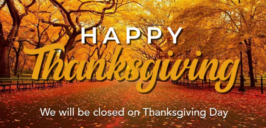 Happy Thanksgiving from Gohlke Pools