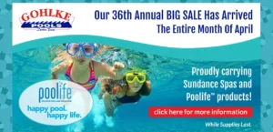 2021 Big Annual Sale featuring Poolife Products and other great savings!