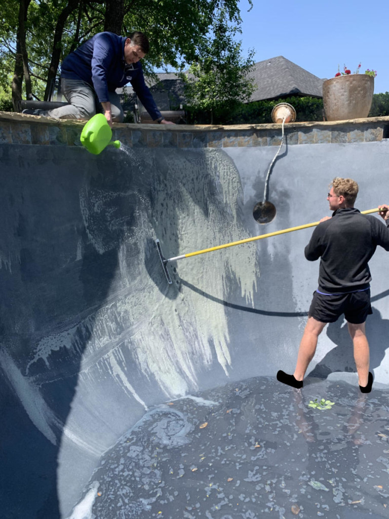 working at Gohlke Pools