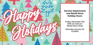 New Years Holiday Hours