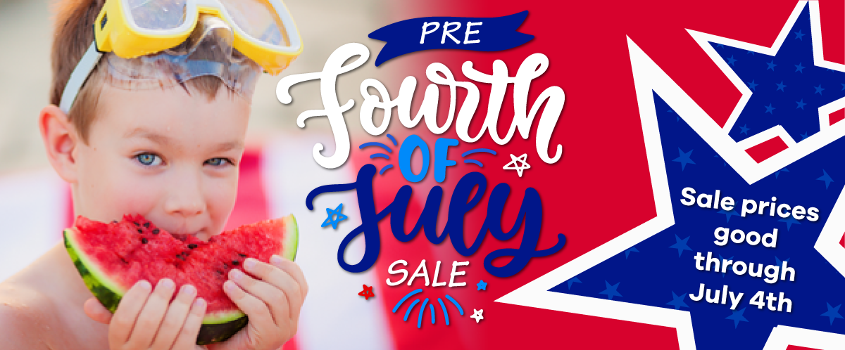Pre Fourth of July Sale graphic