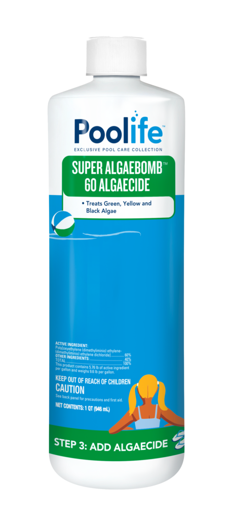 Poolife™ Super AlgaeBomb™ 60 Algaecide: Winter Algaecide.
