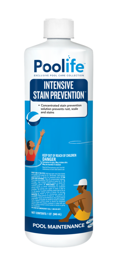 Poolife™ Intensive Stain Prevention™: Stain and Scale Preventer for Pool.