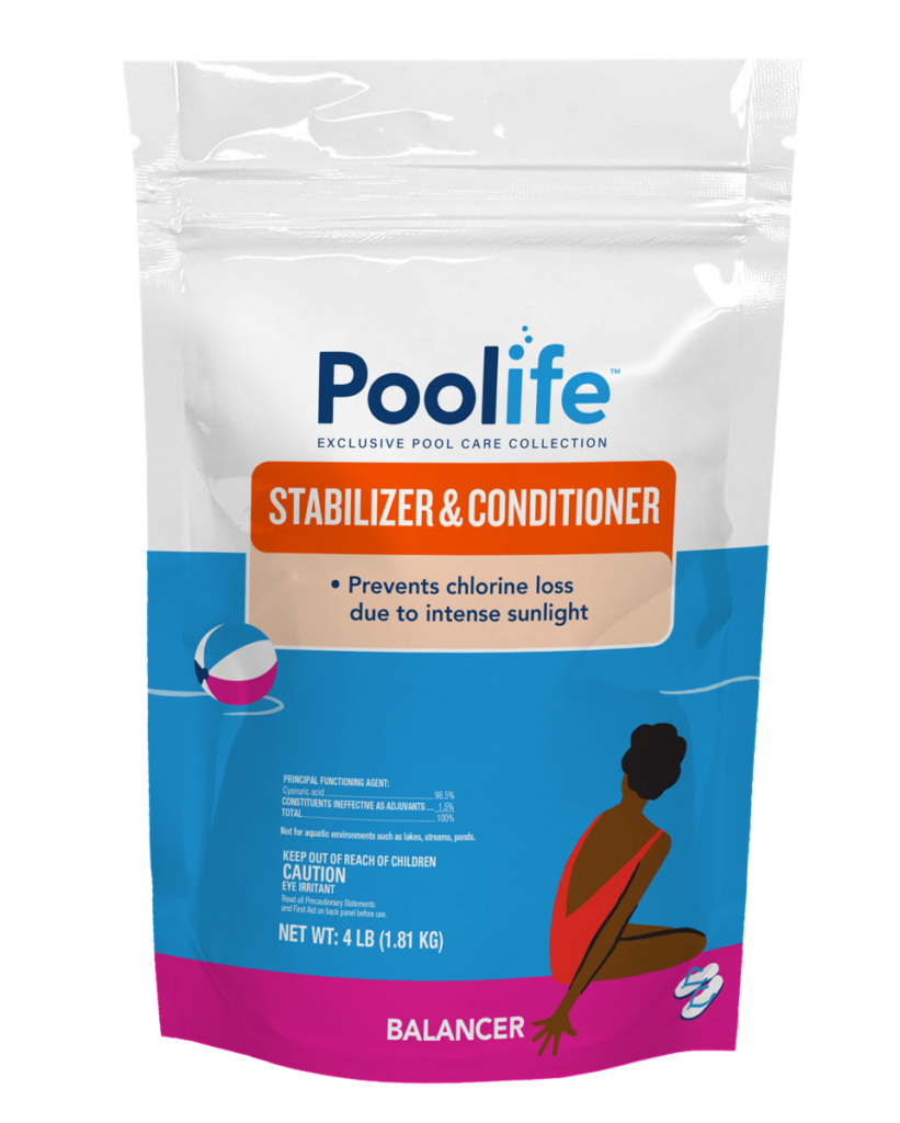 Poolife™ Stabilizer & Conditioner: Chlorine Stabilizer for Pools.