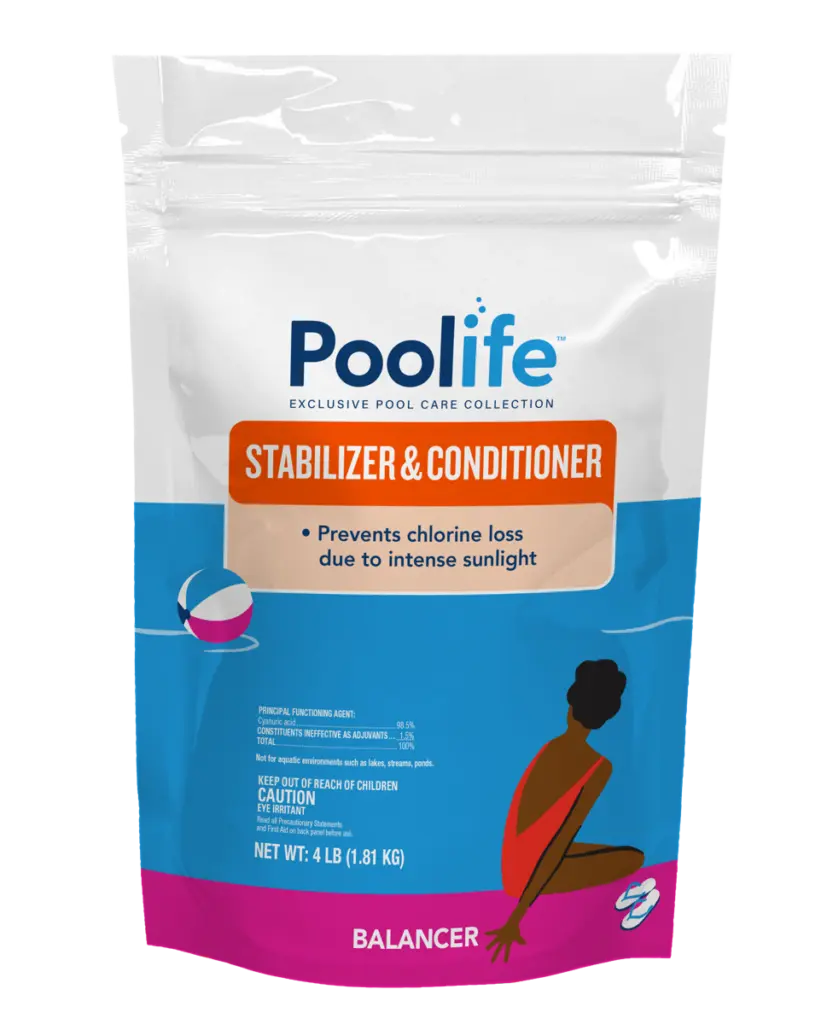 Poolife™ Stabilizer & Conditioner: Chlorine Stabilizer for Pools.