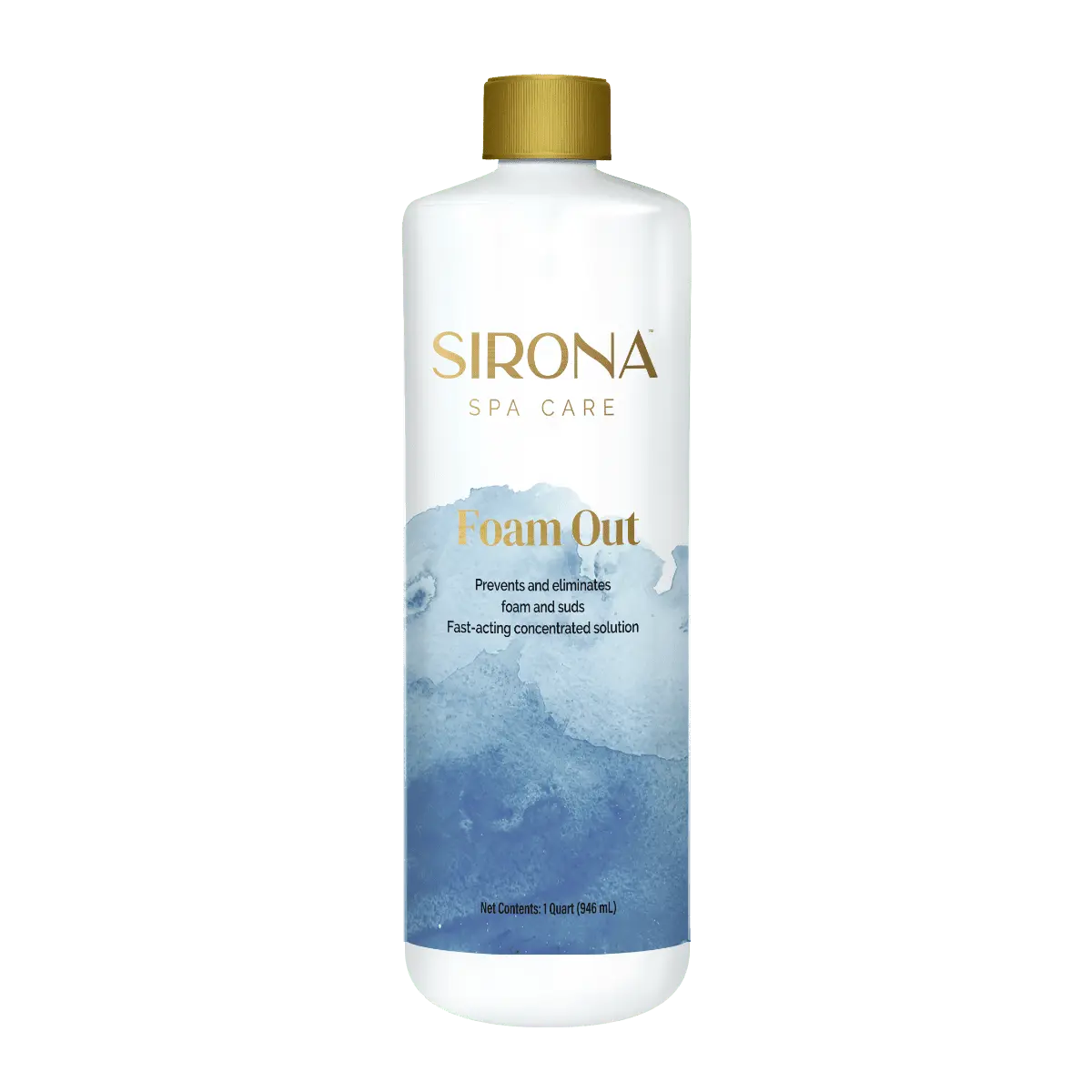 Sirona™ Foam Out: Hot Tub Defoamer.
