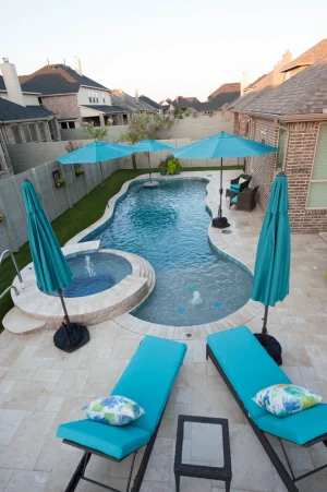 Free form pool.