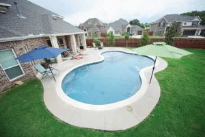 Free form pool.