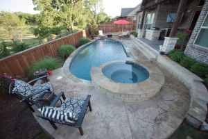 Free form pool.