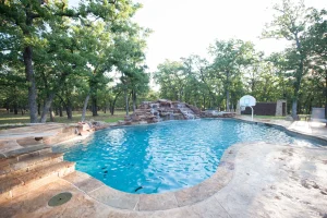Free form pool.