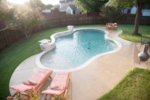Free form pool.