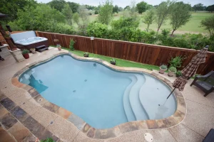 Free form pool.