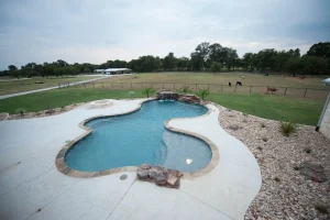 Free form pool.