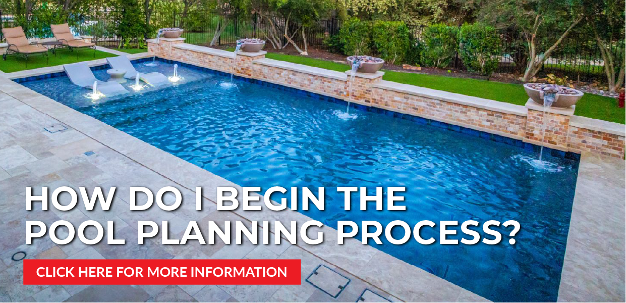 Graphic on how to start the pool planning process.