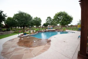 Freeform style pool.
