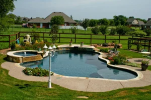 Freeform style pool.