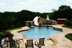 Freeform style pool.