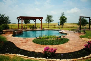 Freeform style pool.