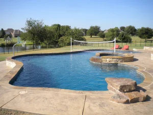 Freeform style pool.