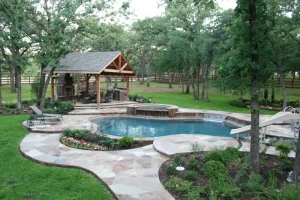 Freeform style pool.