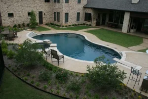 Freeform style pool.