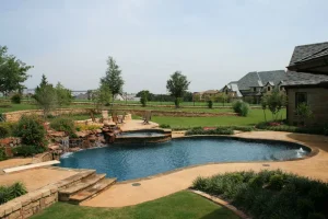 Freeform style pool.