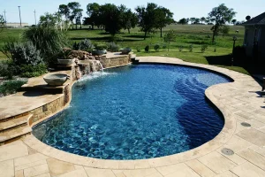 Freeform style pool.