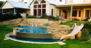 Freeform style pool.