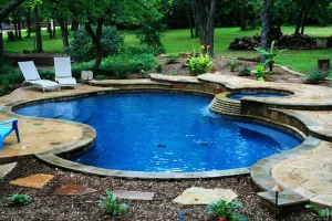 Freeform style pool.