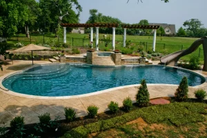 Freeform style pool.