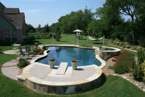 Freeform style pool.