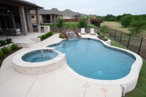 Freeform style pool.