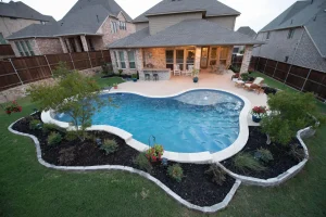 Freeform style pool.