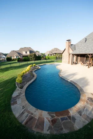 Freeform style pool.