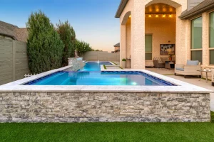 Pool spa.