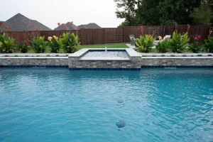 Pool spa.