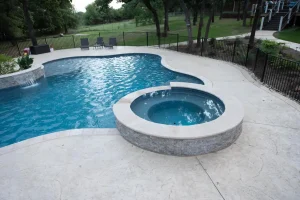 Pool spa.
