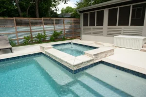Pool spa.