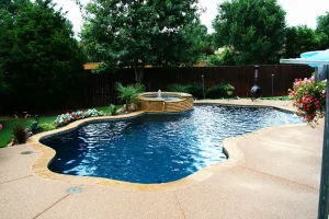 Pool spa.